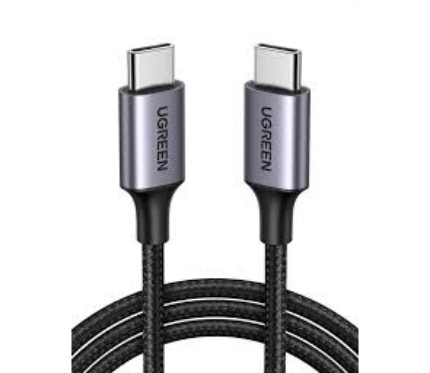 Chargers + Cables UGREEN 50150 fast 3.0A _ 60W Type_C to Type_C Charging Data 1M Cable
